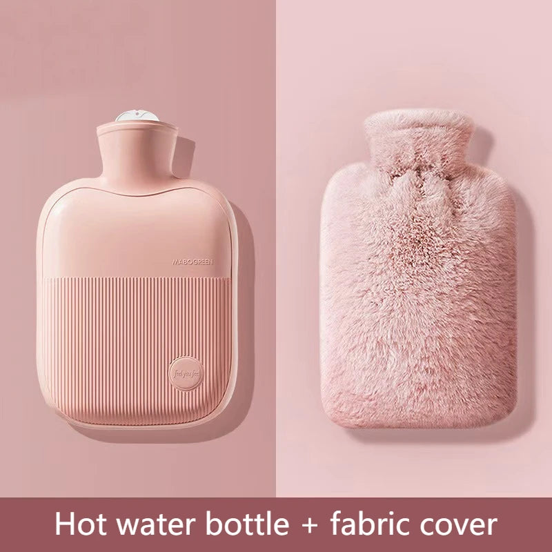 Weiche Flanell Wärmflasche