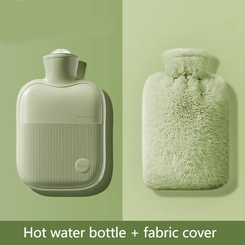 Weiche Flanell Wärmflasche