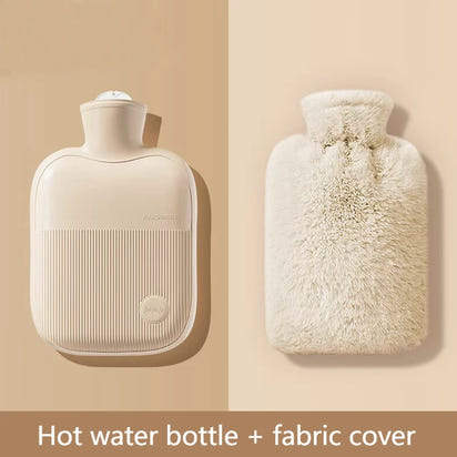 Weiche Flanell Wärmflasche