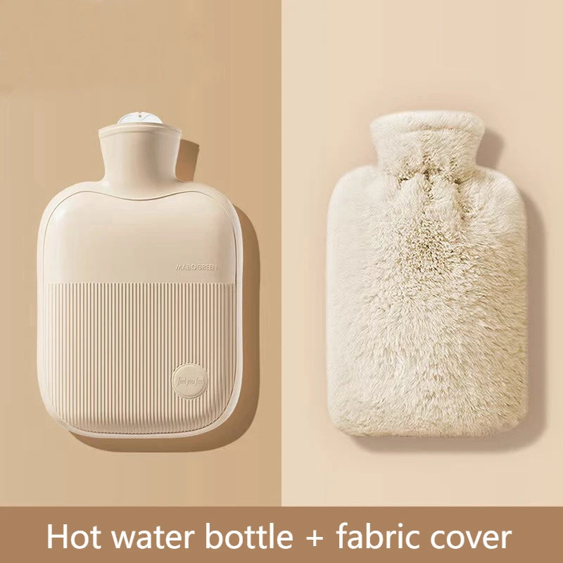 Weiche Flanell Wärmflasche