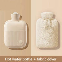 Weiche Flanell Wärmflasche